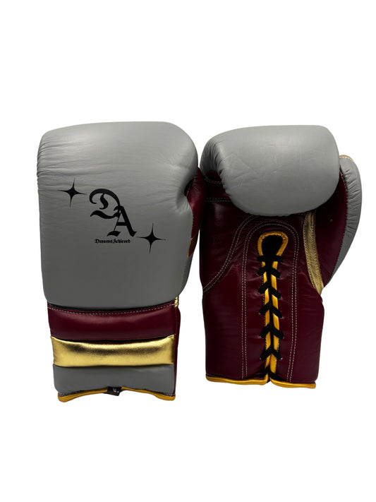 DA Custom Lace-Up Boxing Gloves